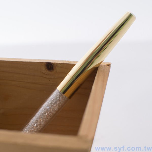 水晶禮品筆-金屬廣告筆-旋轉式原子筆-兩種款式可選-採購批發贈品筆_6